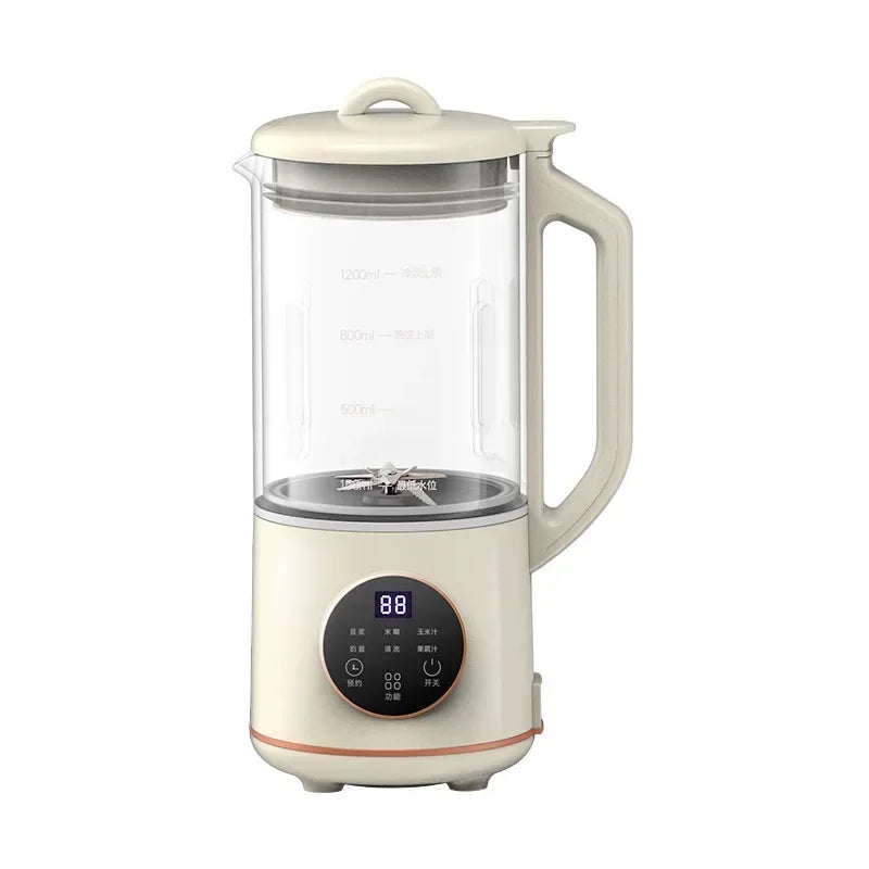 800Ml Soy Milk Machine Electric Juicer Blender Mixer Soybean Milk Maker Wall Breaking Machine Rice Paste Maker Breakfast Machine