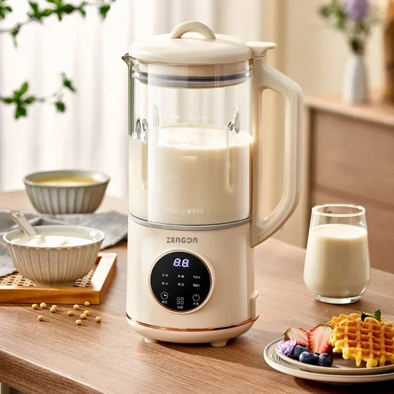800Ml Soy Milk Machine Electric Juicer Blender Mixer Soybean Milk Maker Wall Breaking Machine Rice Paste Maker Breakfast Machine