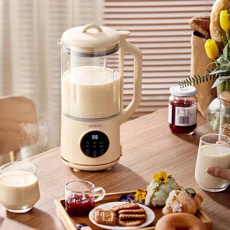 800Ml Soy Milk Machine Electric Juicer Blender Mixer Soybean Milk Maker Wall Breaking Machine Rice Paste Maker Breakfast Machine