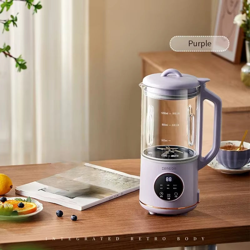 800Ml Soy Milk Machine Electric Juicer Blender Mixer Soybean Milk Maker Wall Breaking Machine Rice Paste Maker Breakfast Machine