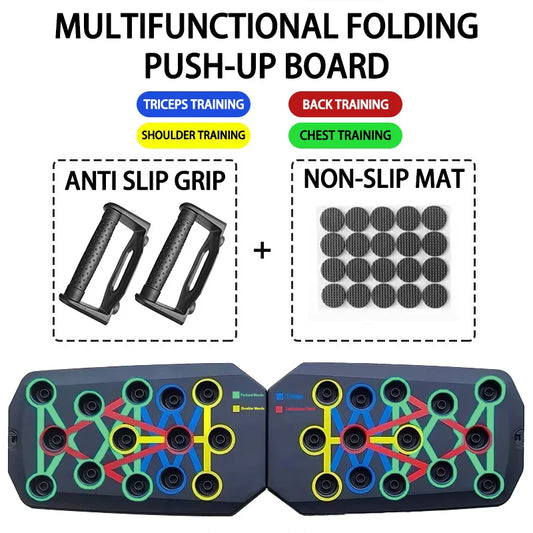 Multifunctional Portable Push-Up Training Board for Men's Chest and Abdominal Muscle Development